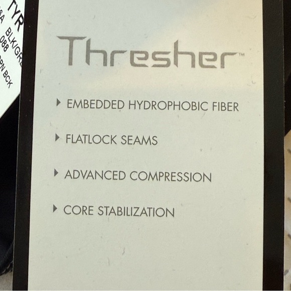 TYR Women’s Thresher Open Back Tech Swimsuit Size 26 Black - Picture 9 of 10